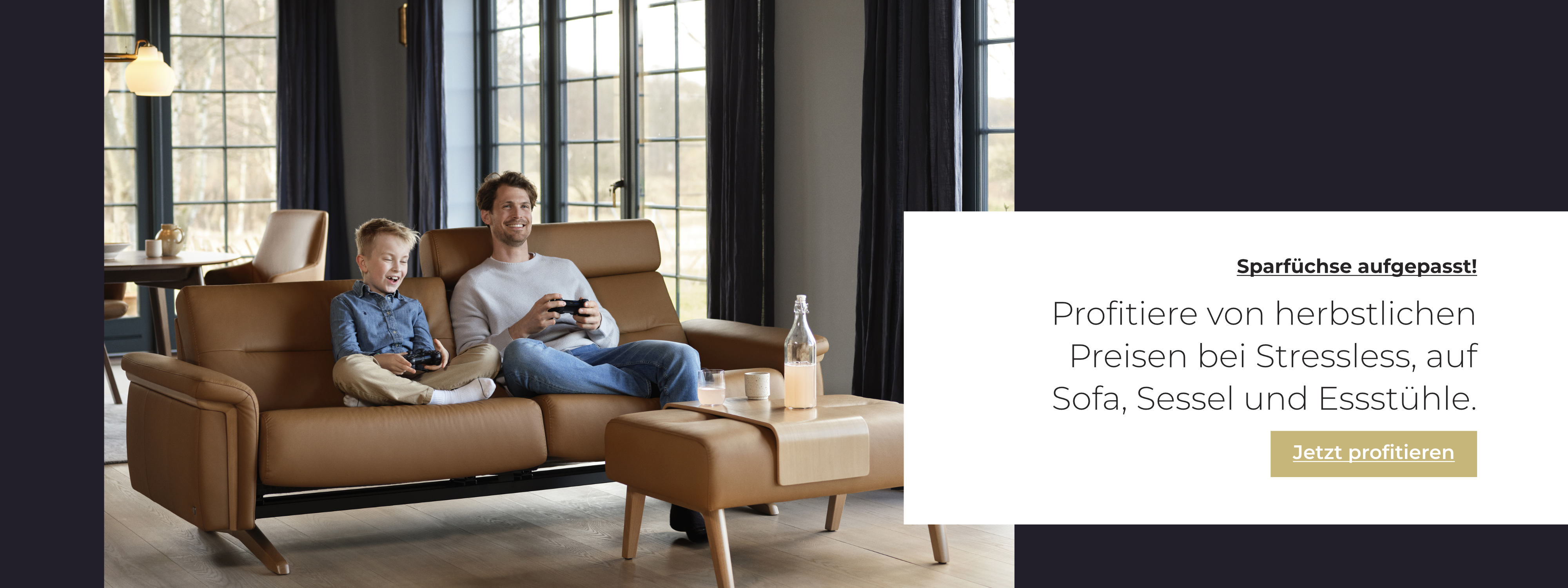 Herbstaktion bei Stressless