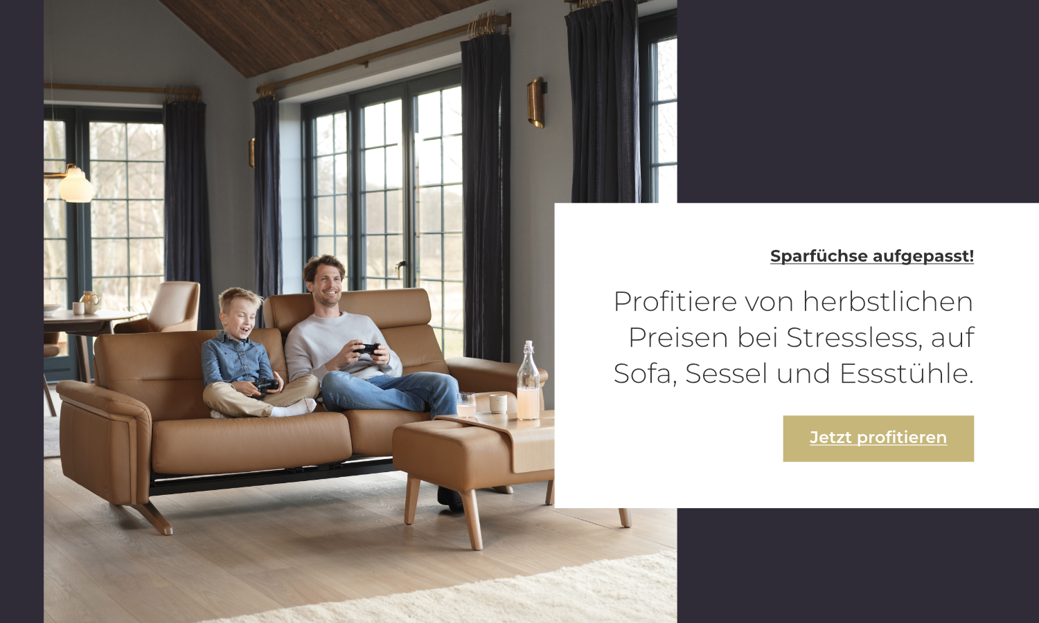 Herbstaktion bei Stressless