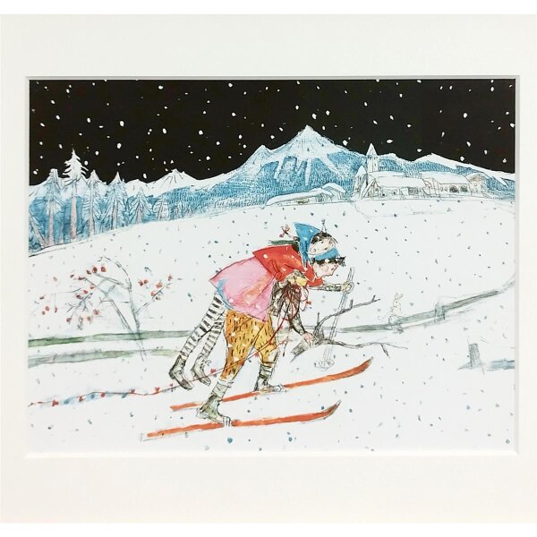 Bild, Schellen-Ursli und Flurina, Der grosse Schnee