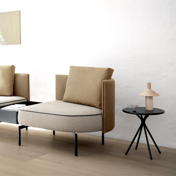 Beistelltisch Brunner Crona Steel lava