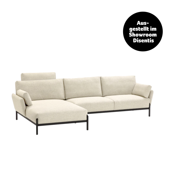 Sofa mit Liege, Leolux, Enna