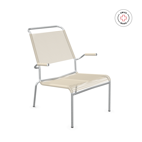 Spaghettistuhl Schaffner, Lounger S&auml;ntis Klassik Hochlehner