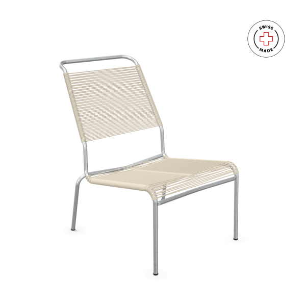 Spaghettistuhl Schaffner, Lounger S&auml;ntis Klassik Hochlehner
