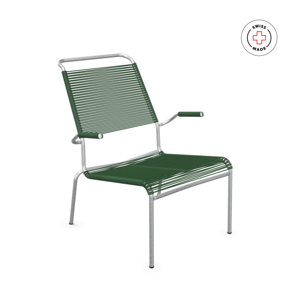 Spaghettistuhl Schaffner, Lounger S&auml;ntis Klassik Hochlehner