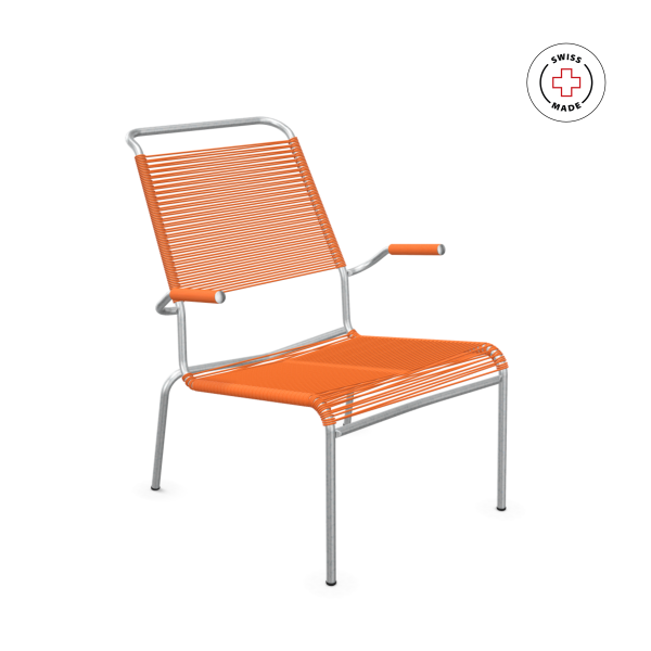 Spaghettistuhl Schaffner, Lounger S&auml;ntis Klassik Hochlehner