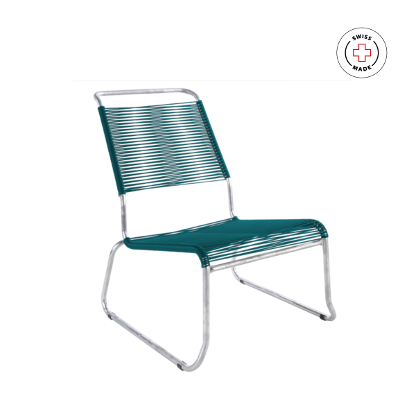 Spaghetti-Lounger Schaffner, S&auml;ntis Klassik Kufen, Hochlehner