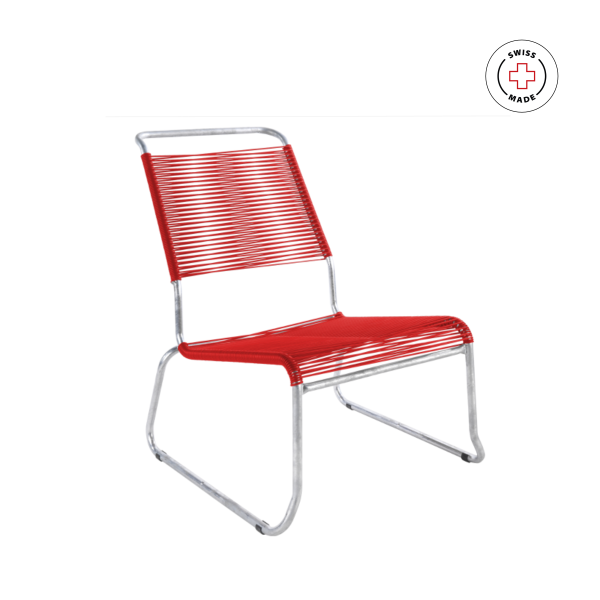 Spaghetti-Lounger Schaffner, S&auml;ntis Klassik Kufen, Hochlehner