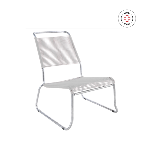 Spaghetti-Lounger Schaffner, S&auml;ntis Klassik Kufen, Hochlehner