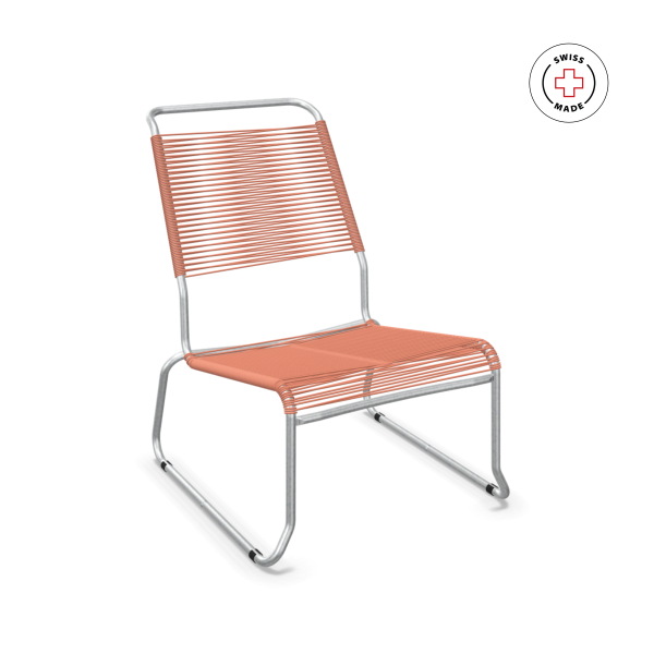 Spaghetti-Lounger Schaffner, S&auml;ntis Klassik Kufen, Hochlehner