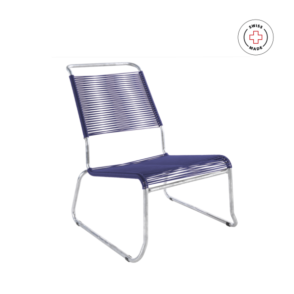 Spaghetti-Lounger Schaffner, S&auml;ntis Klassik Kufen, Hochlehner