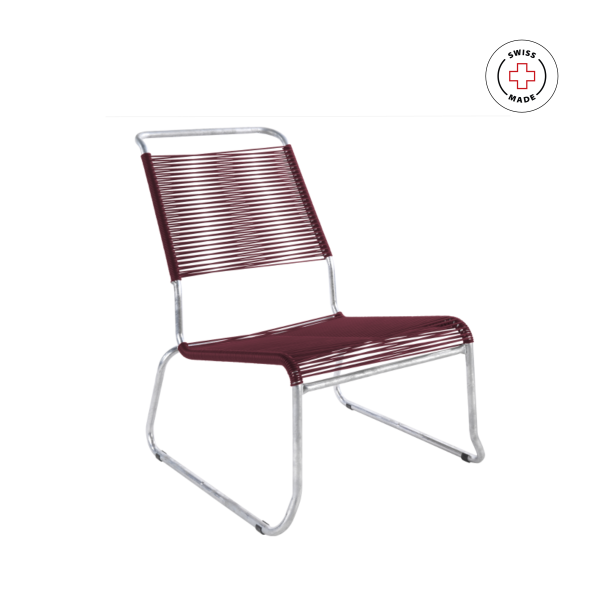 Spaghetti-Lounger Schaffner, S&auml;ntis Klassik Kufen, Hochlehner