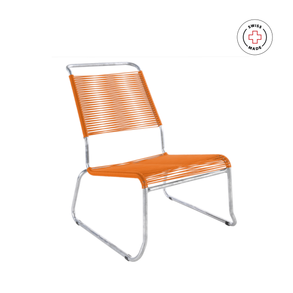 Spaghetti-Lounger Schaffner, S&auml;ntis Klassik Kufen, Hochlehner