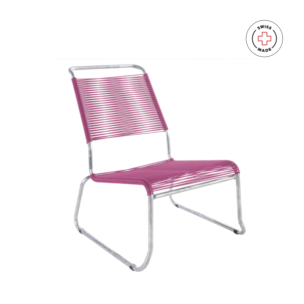 Spaghetti-Lounger Schaffner, S&auml;ntis Klassik Kufen, Hochlehner