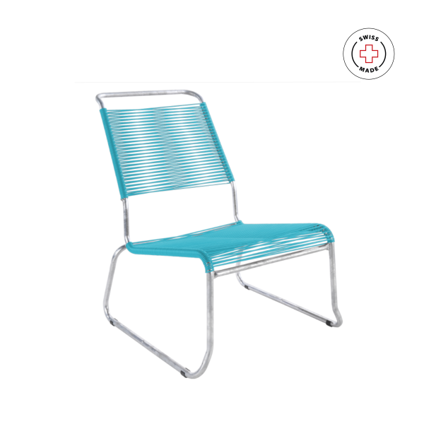 Spaghetti-Lounger Schaffner, S&auml;ntis Klassik Kufen, Hochlehner