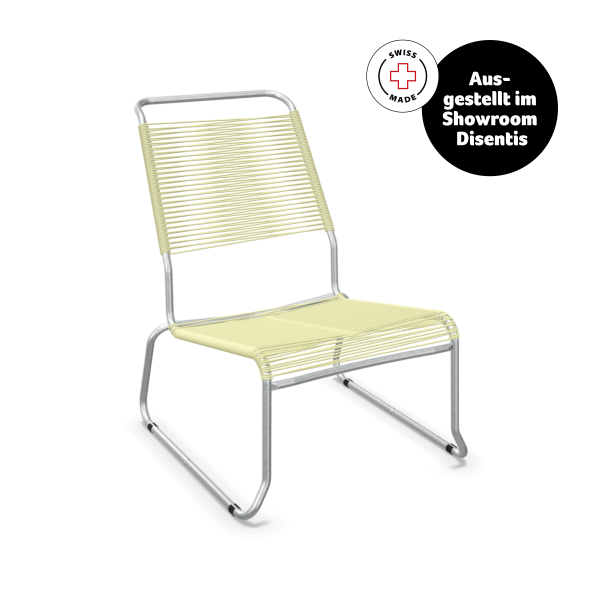 Spaghetti-Lounger Schaffner, S&auml;ntis Klassik Kufen, Hochlehner