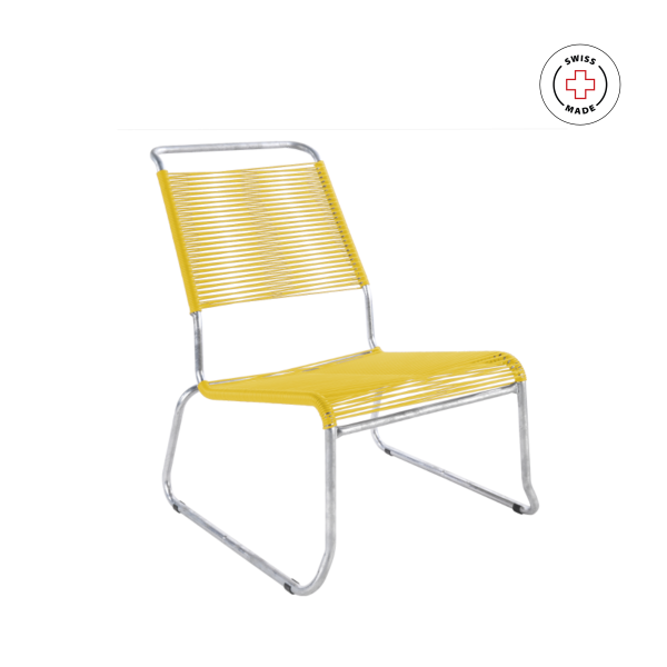 Spaghetti-Lounger Schaffner, S&auml;ntis Klassik Kufen, Hochlehner