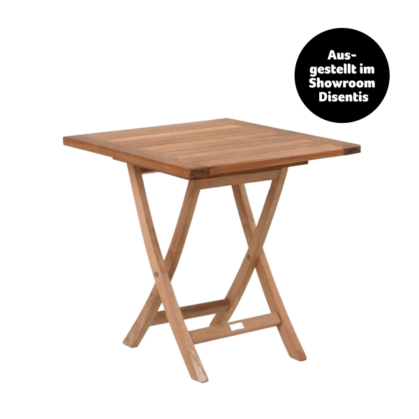 Klapptisch Zebra, Poker Quadratisch