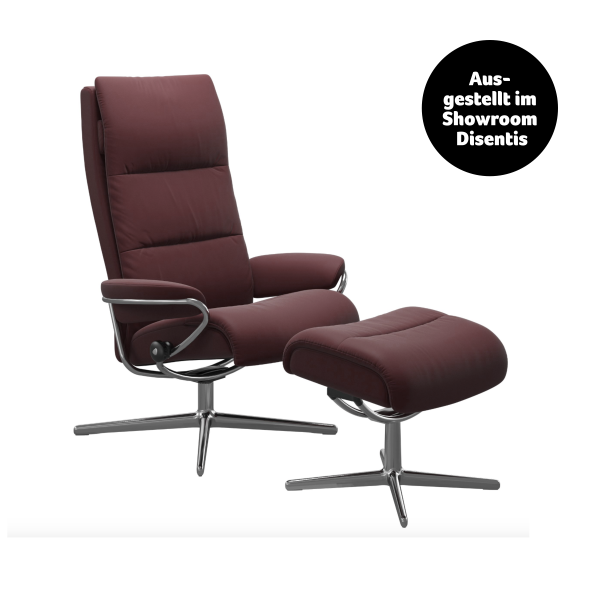 Relaxsessel, Stressless, Tokyo Cross, Paloma Bordeaux