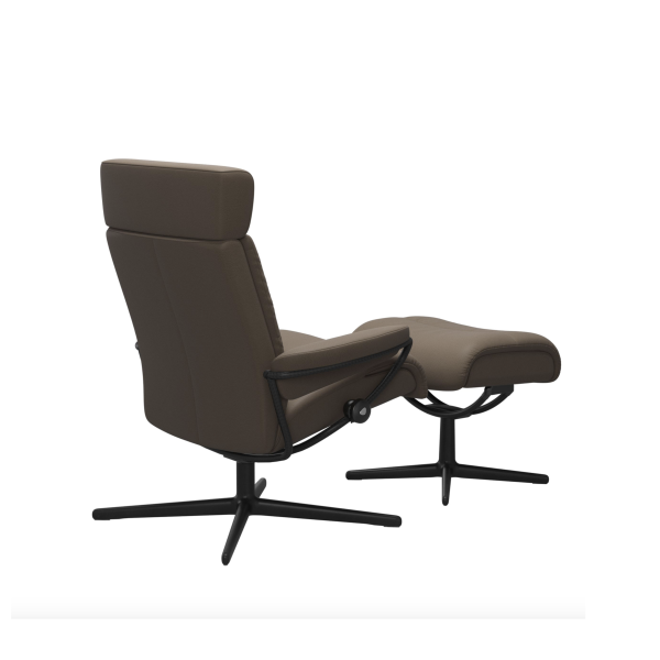 Relaxsessel, Stressless, Tokyo Cross + verstellbare Kopfst&uuml;tze, Batick Mole