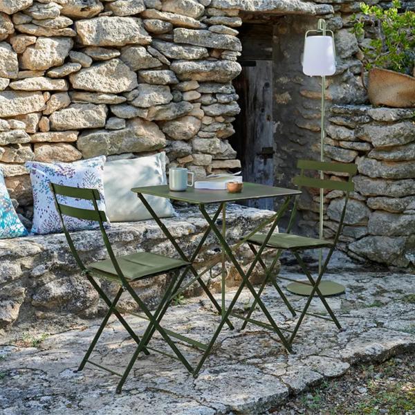 Gartentisch Fermob, Bistro, 57cm x 57cm, Rosmarin