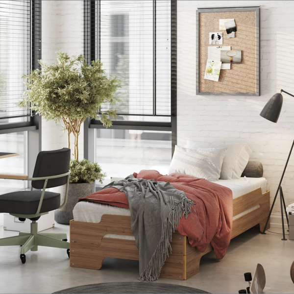 Funktionsbett, M&uuml;ller, Stapelliege