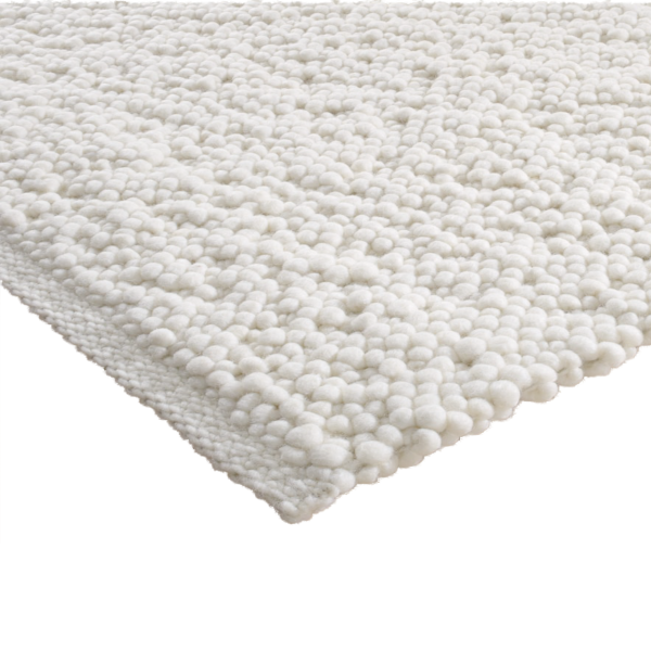 Teppich, Tisca, Olbia Karibu, Wool White, 90cm x 180cm