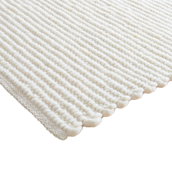 Teppich, Tisca, Olbia Rio, Wool White, 90cm x 180cm