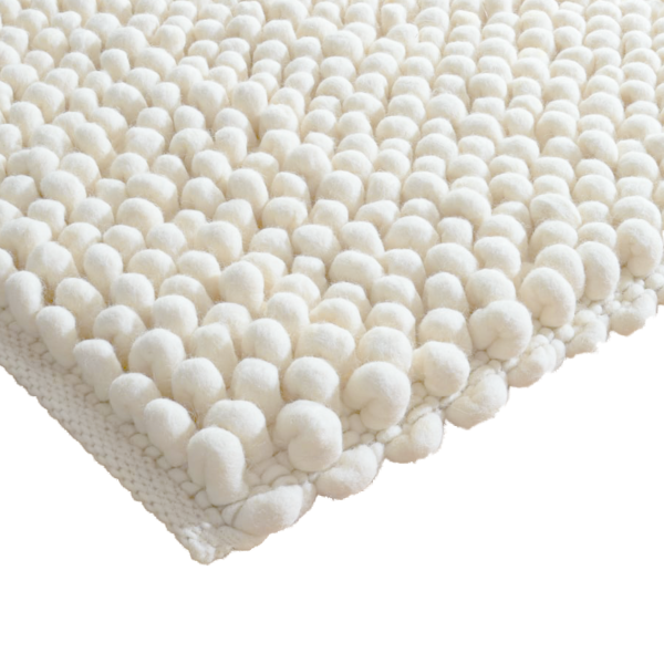 Teppich, Tisca, Olbia Perla, Wool White, 90cm x 180cm