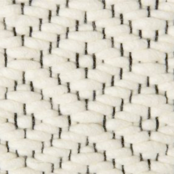 Teppich, Tisca, Lenno-x Rhomb, Wool White