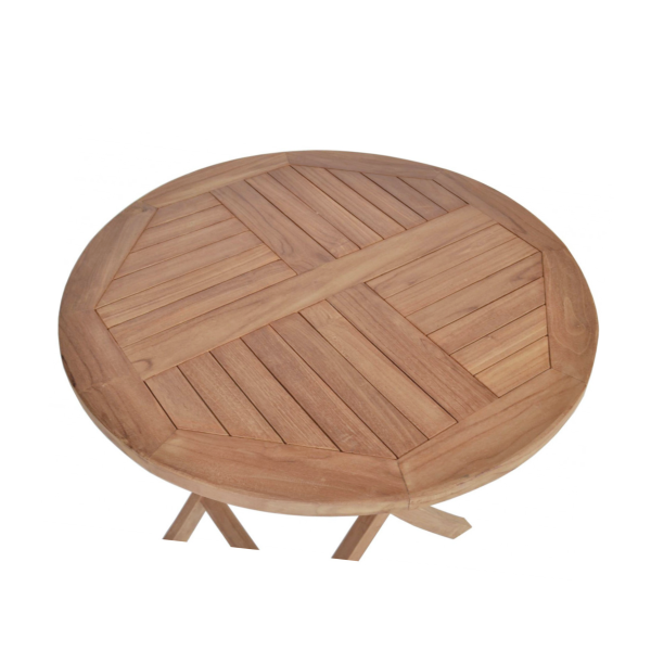 Klapptisch Zebra, Poker Rund, &oslash; 70cm