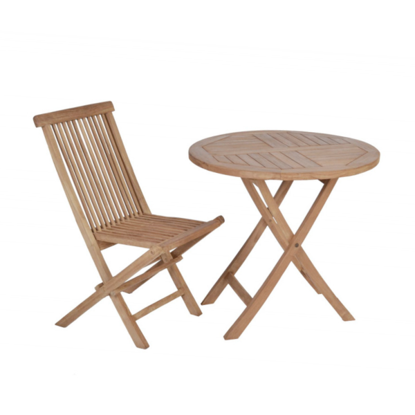 Klapptisch Zebra, Poker Rund, &oslash; 70cm