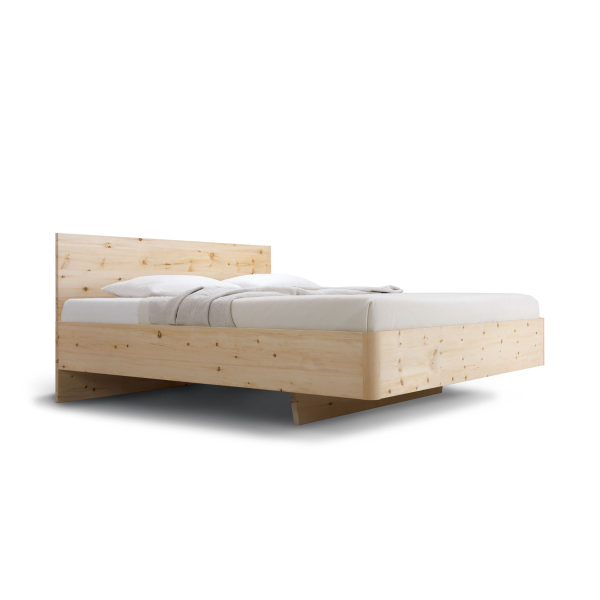 Massivholz-Bett, Gaderform, Gardena, Arve